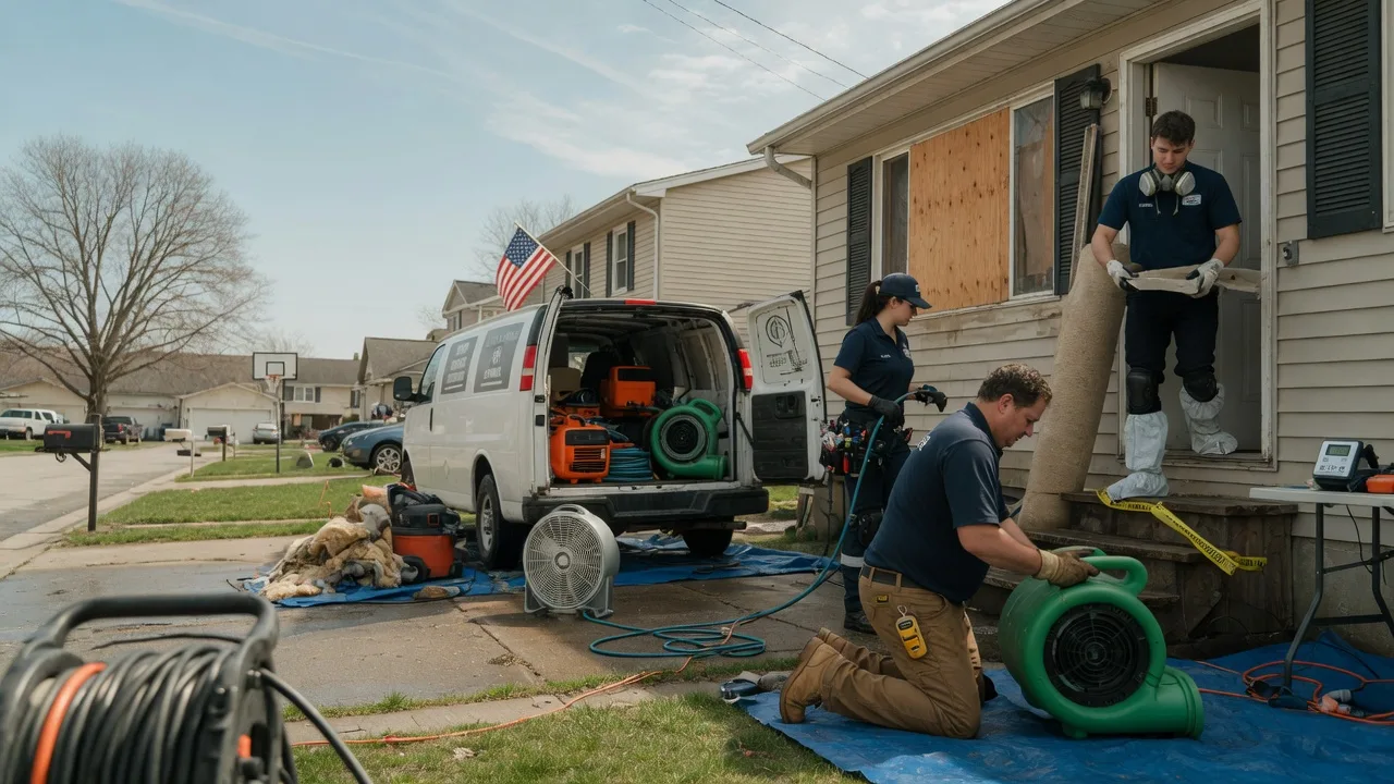Water Damage Restoration in Turon, KS near me